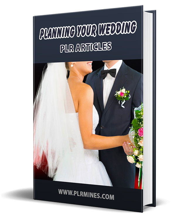 Planning Your Wedding - PLR Articles planning your wedding plr articles
