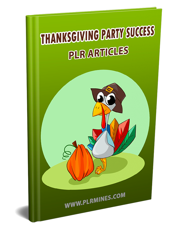 thanksgiving party plr articles