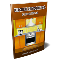 kitchen remodeling plr articles