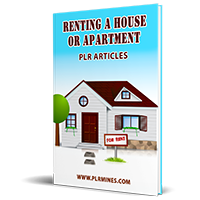 renting house or apartment plr articles