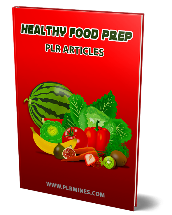 healthy food prep plr articles