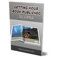 getting book published plr articles
