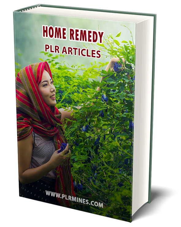 home remedy plr articles