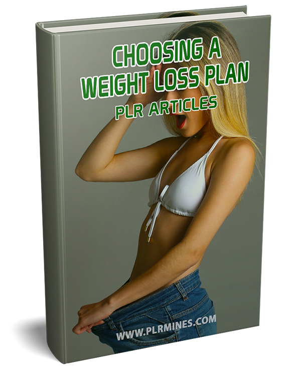 weight loss plan plr articles