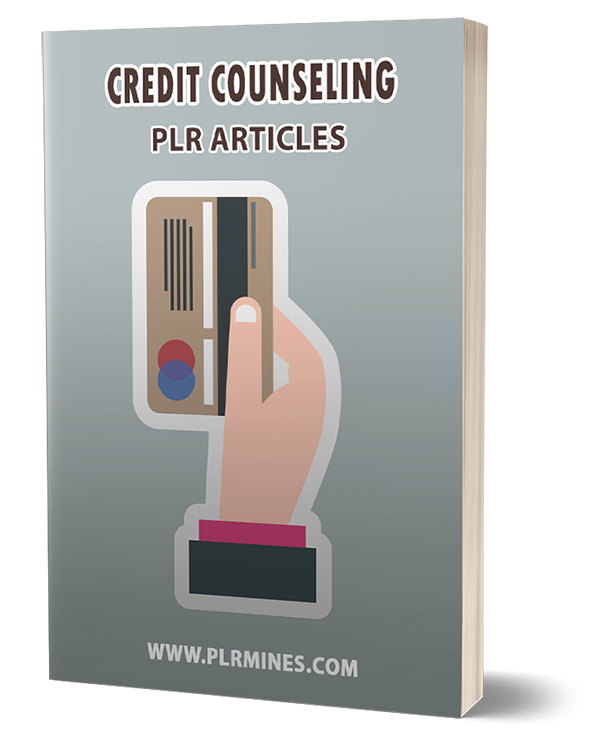 credit counseling plr articles