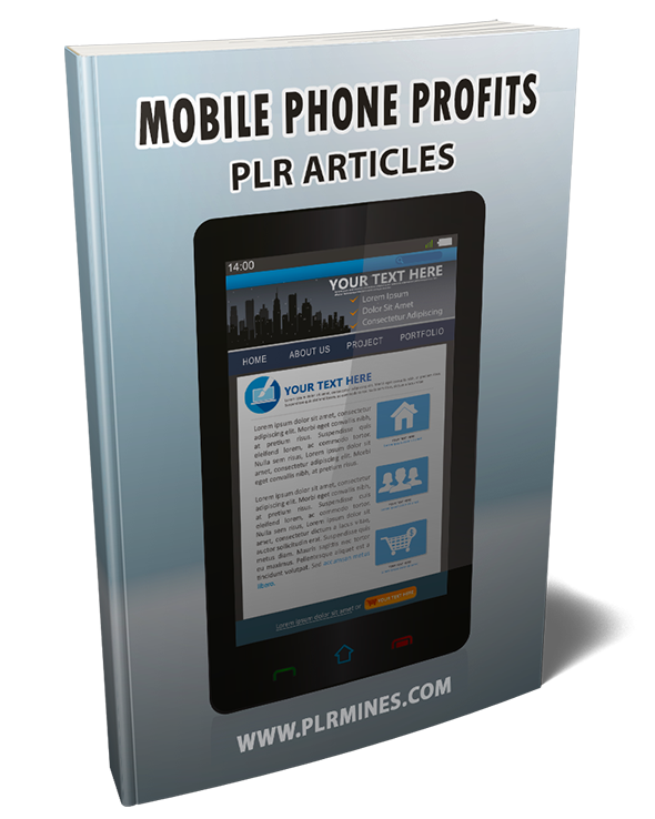mobile phone profits plr articles