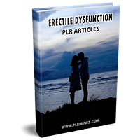 erectile dysfunction plr articles