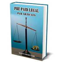 pre paid legal plr articles