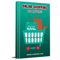 online shopping plr articles
