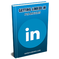 getting linked in plr articles