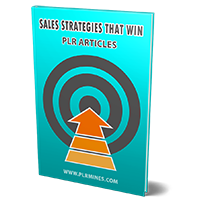 sales strategies plr articles