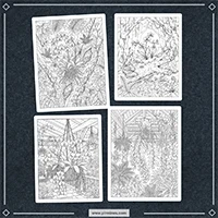 Orchid Coloring PLR mockup 6