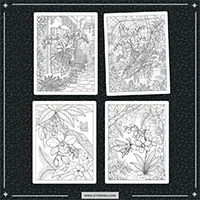 Orchid Coloring PLR mockup 7