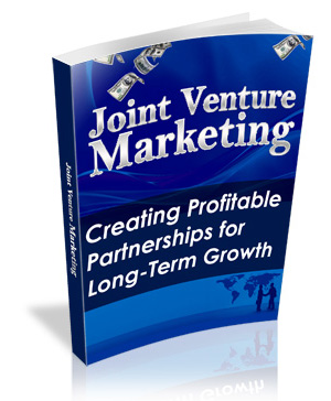 Joint Venture Marketing eBook With Master Resell Rights joint venture marketing