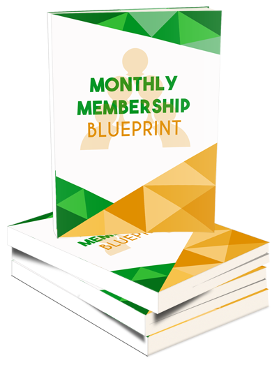 Monthly Membership Blueprint Master Resale Rights eBook monthly membership blueprint