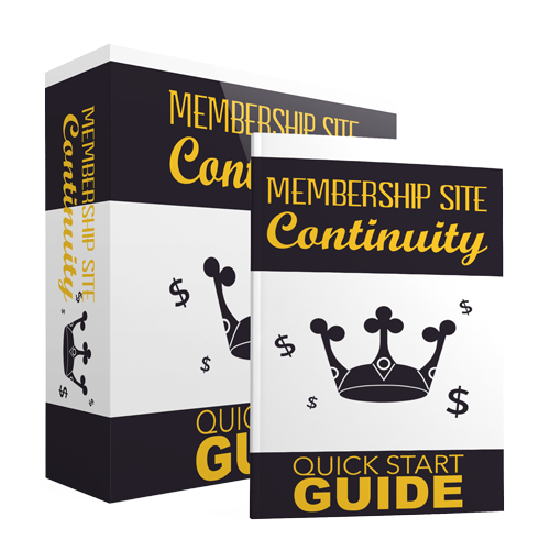 Membership Site Continuity eBook With Master Resell Rights membership site continuity