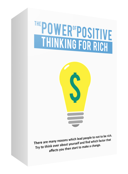 The Power of Positive Thinking for Rich with MRR power positive thinking rich