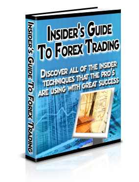 Insider's Guide to Forex Trading PLR eBook insider guide forex trading