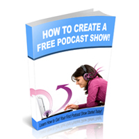 create free podcast show