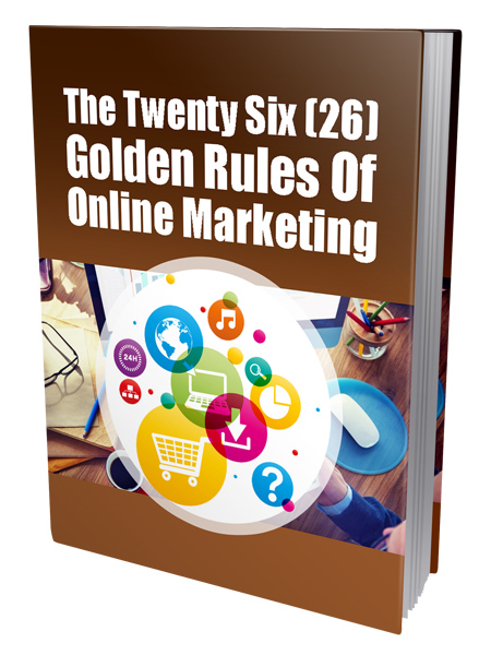 Golden Rules of Online Marketing - eBook with PLR golden rules online marketing