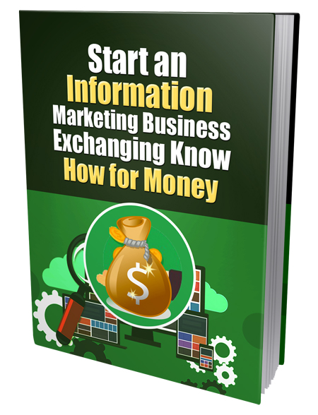 Start an Information Marketing Business eBook with PLR start information marketing business