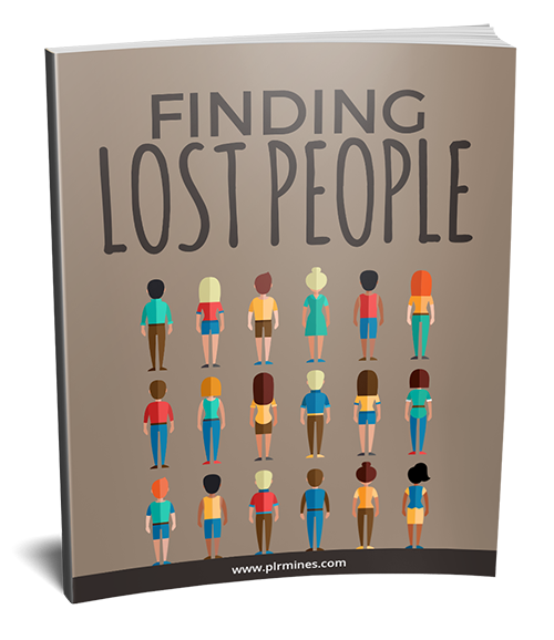 Finding Lost People - Private Label Rights eBook finding lost people