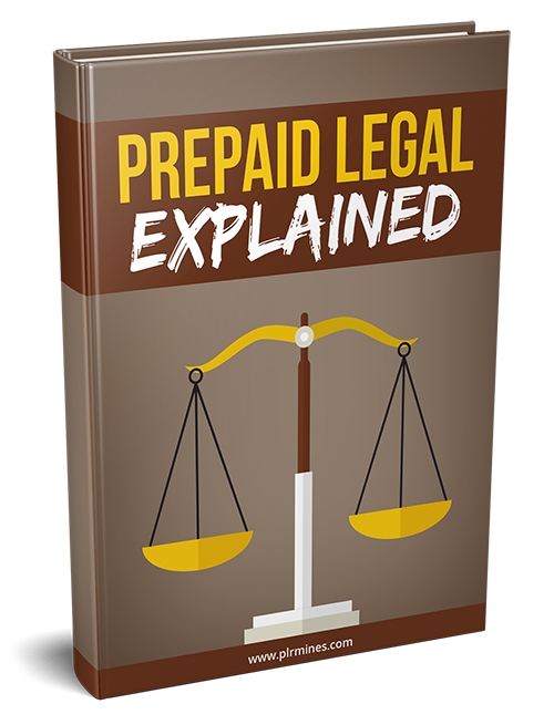 Pre Paid Legal - eBook with Private Label Rights pre paid legal