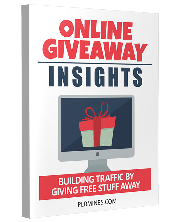 online giveaway insights ebook plr