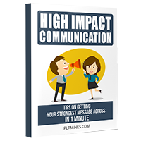high impact communication plr ebook