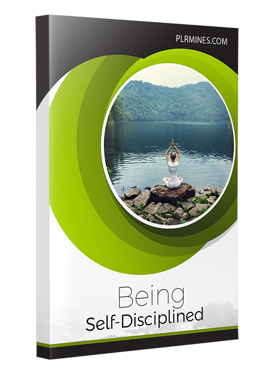 being selfdisciplined plr ebook