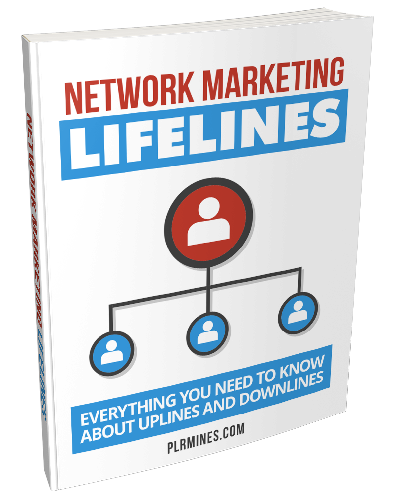 Network Marketing Lifelines - Private Label License eBook lifelines marketing network ebook with PLR