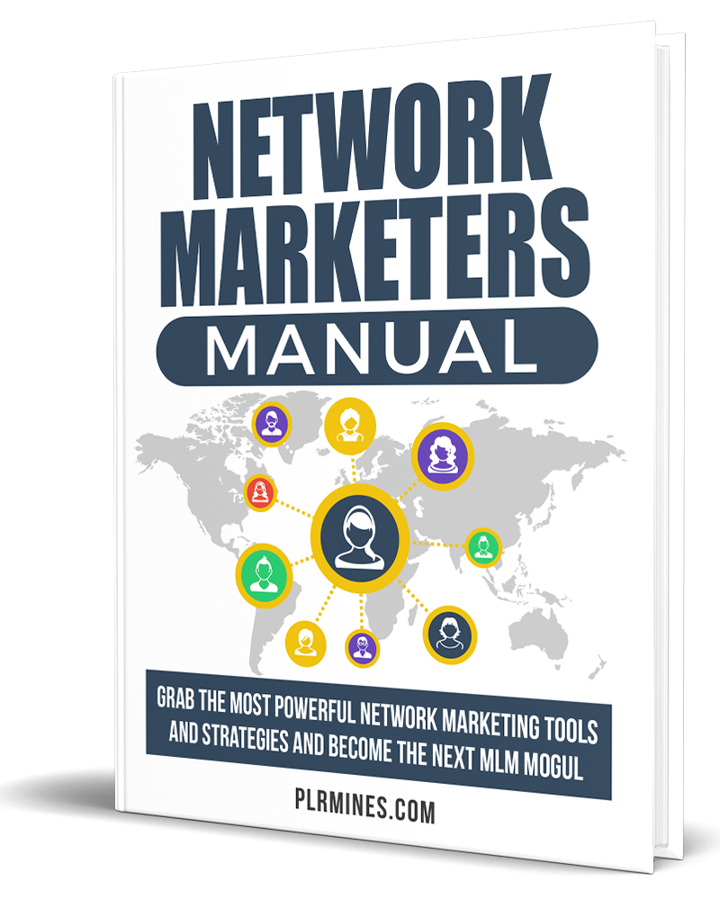 Network Marketers Manual Private Label Rights eBook marketers network manual - PLR ebook