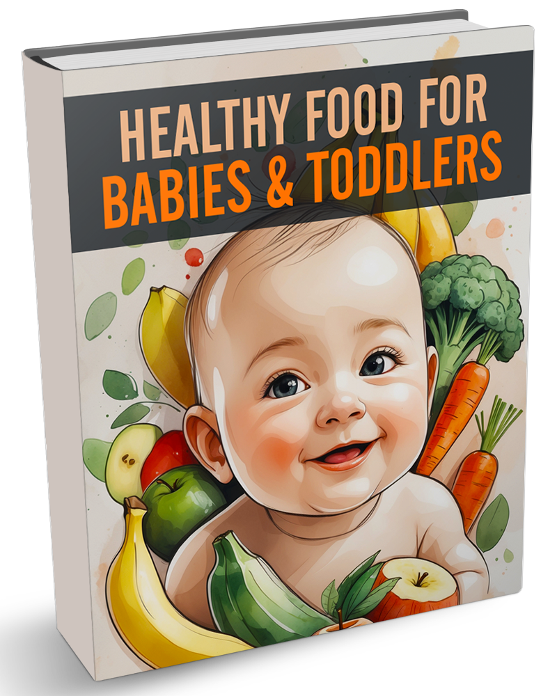 healthy food toddlers ebook with PLR