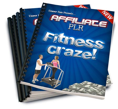 Affiliate Fitness Craze eBook With Resell Rights affiliate fitness craze