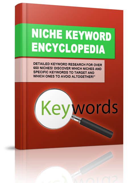 Niche Keyword Encyclopedia Resale Rights eBook niche keyword encyclopedia