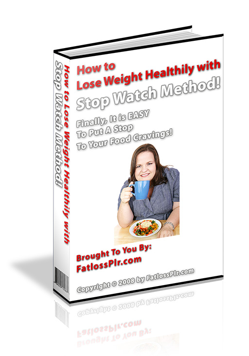 lose weight healthy stop watch