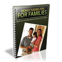 money saving tips families
