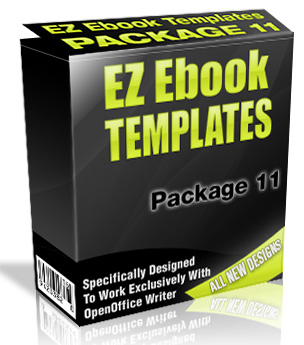 EZ eBook Templates Package 11 with MRR License ez ebook templates package 11