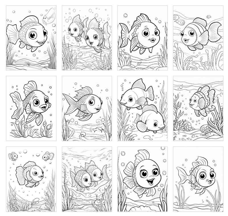 ready-to-print nemo coloring book