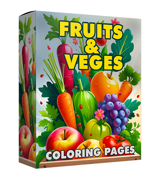 fruit coloring vegetable - private rights graphics