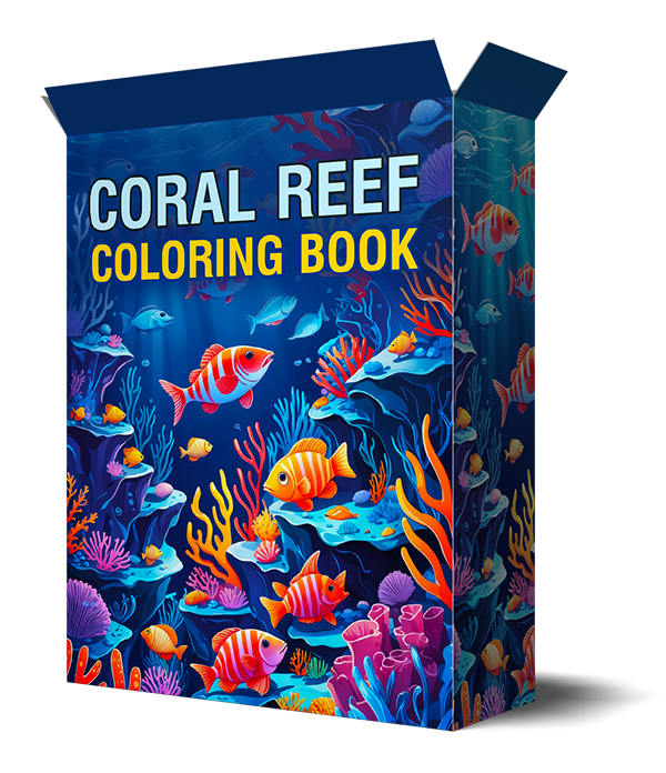 reef coral coloring graphics with PLR