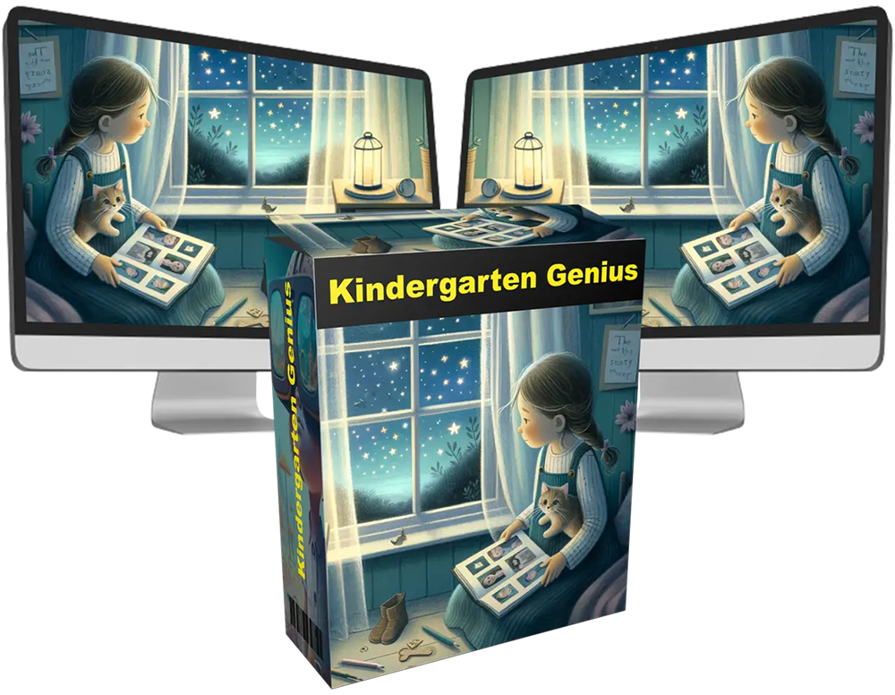 kindergarten genius graphics with PLR