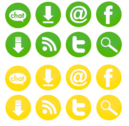 social media icons