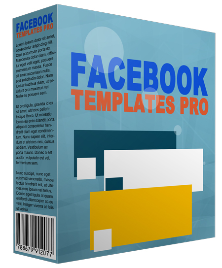 Facebook Templates Pro with Personal Use Rights facebook templates pro