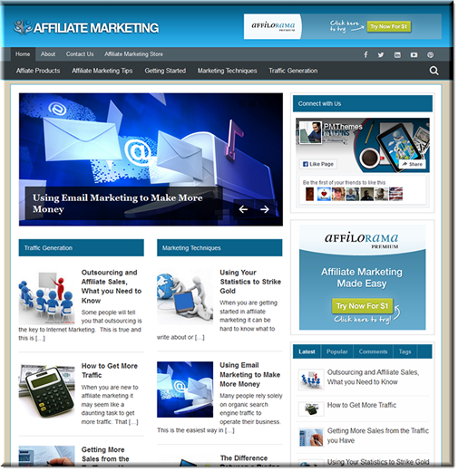 affiliate marketing plr blog