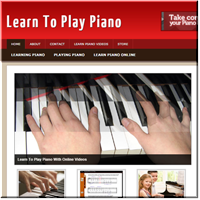 Learn Piano PLR Site learn piano plr site