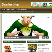 gluten-free recipes PLR blog