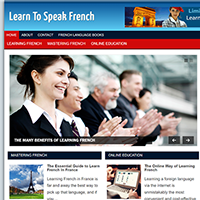 learn french PLR blog