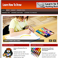learn to draw PLR blog