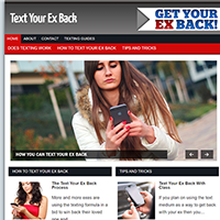 text your ex back PLR blog